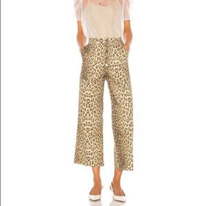 Revolve leopard calumet high waisted jeans